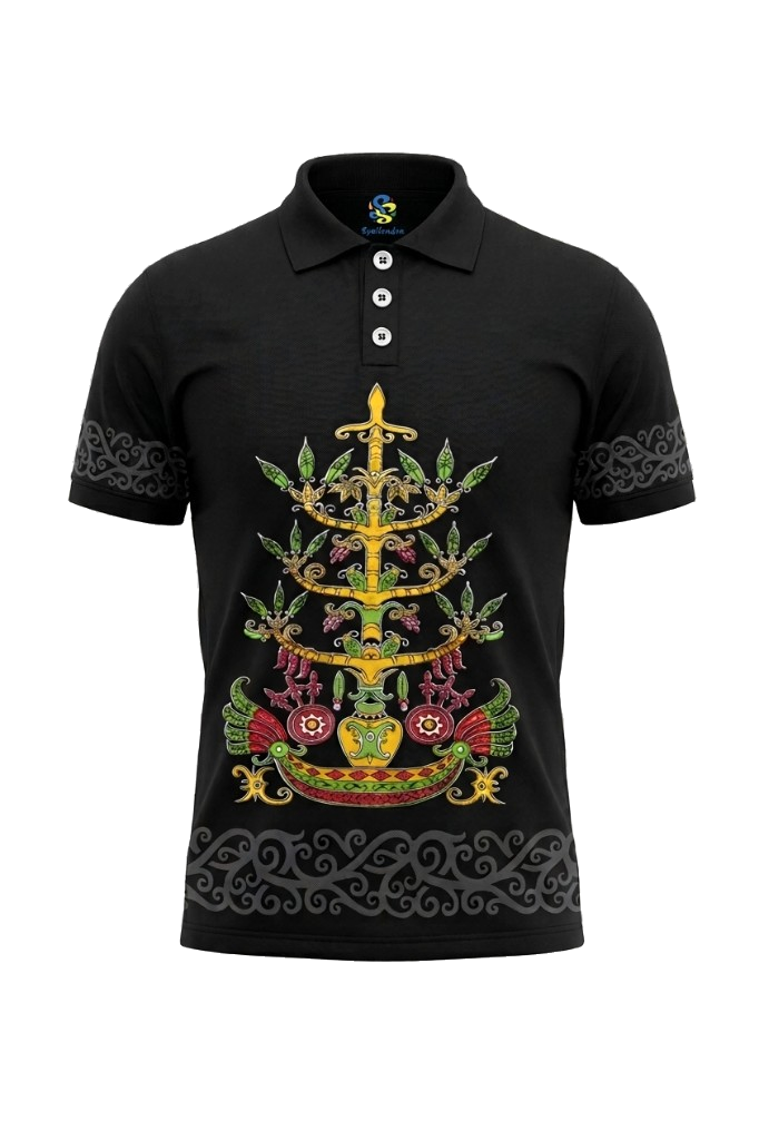 Polo Dayak Batang Garing 1 Abdul Combed 24s Hi…