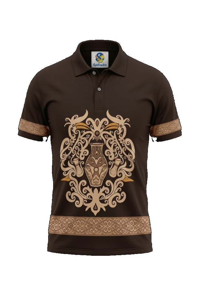 Polo Dayak Balanga Tingang Abdul Combed 24s Co…