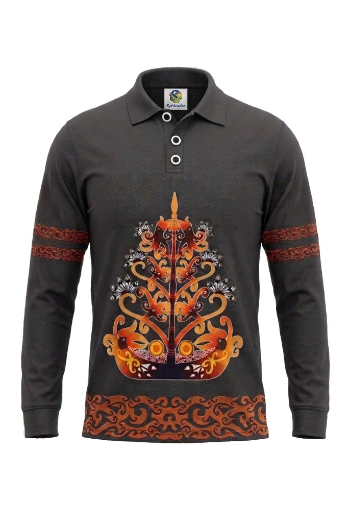 Polo Dayak Batang Garing Berkah Ellanor Combed…