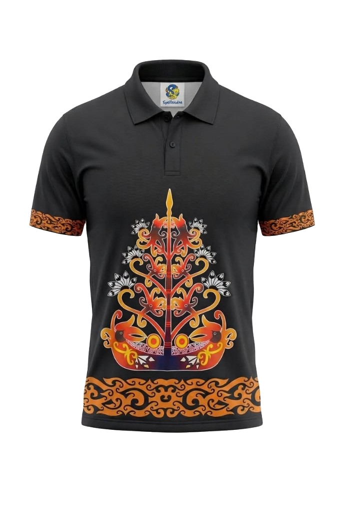 Polo Dayak Batang Garing Berkah Ellanor Combed…