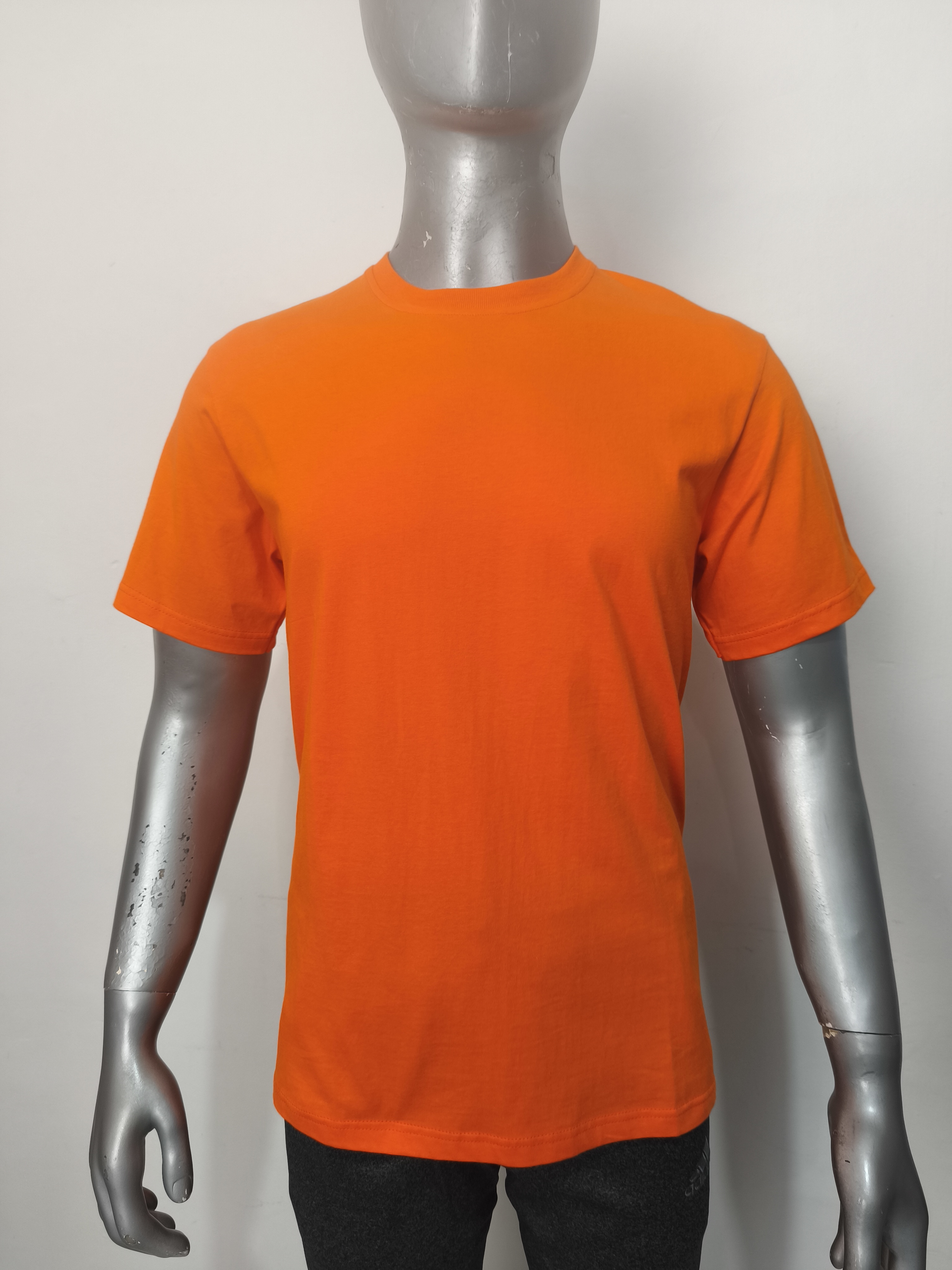 Kaos Oblong 607 Semi Combed 24s Oren (Pendek)