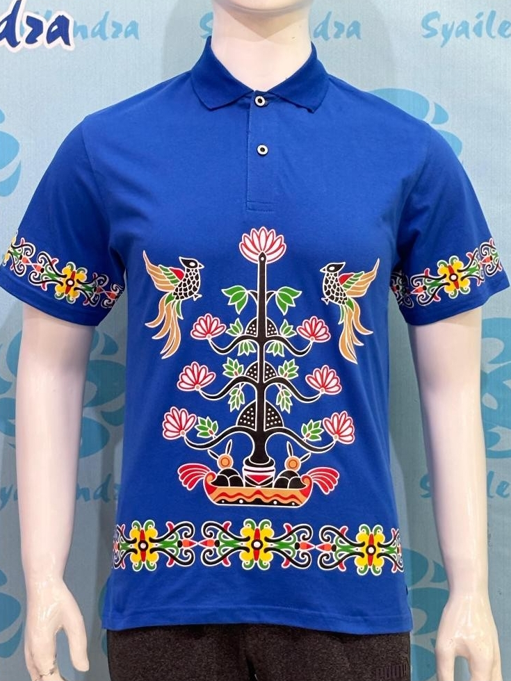 Polo Dayak Bagati 3 607 Semi Combed 24s Benhur (Panjang)
